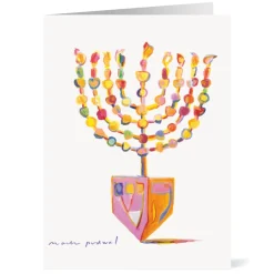 The Met Store Holiday Cards*Podwal: Menorah Dreidel Holiday Cards