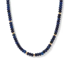 The Met Store Necklaces*Royal Egyptian Beaded Lapis Necklace