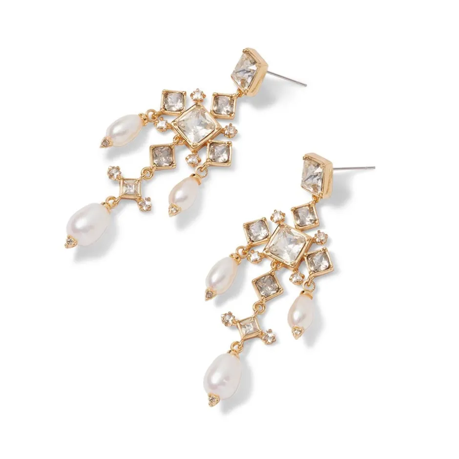 The Met Store Earrings*Royal Tudor Chandelier Earrings