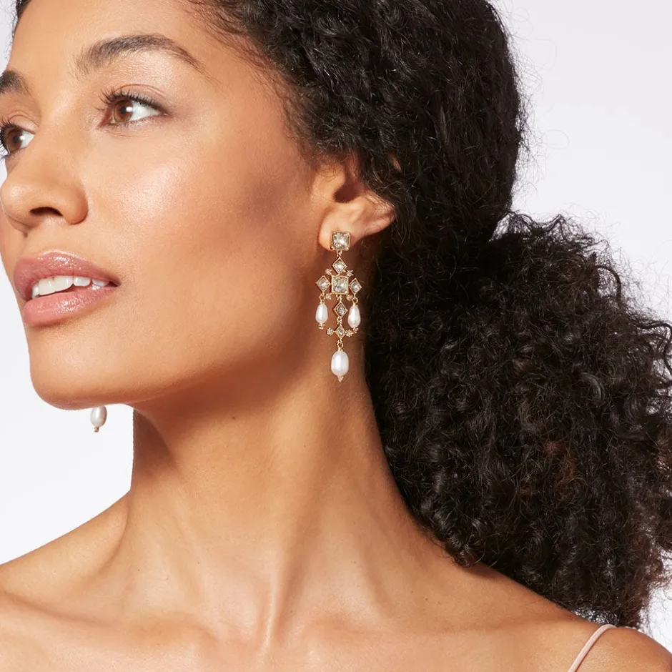 The Met Store Earrings*Royal Tudor Chandelier Earrings