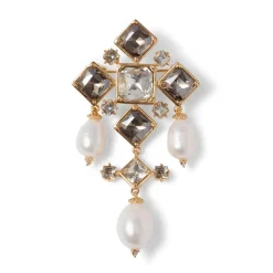 The Met Store Pins & Brooches*Royal Tudor Pearl Chandelier Brooch