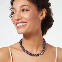 The Met Store Necklaces*Spanish Baldric Lapis Braided Necklace