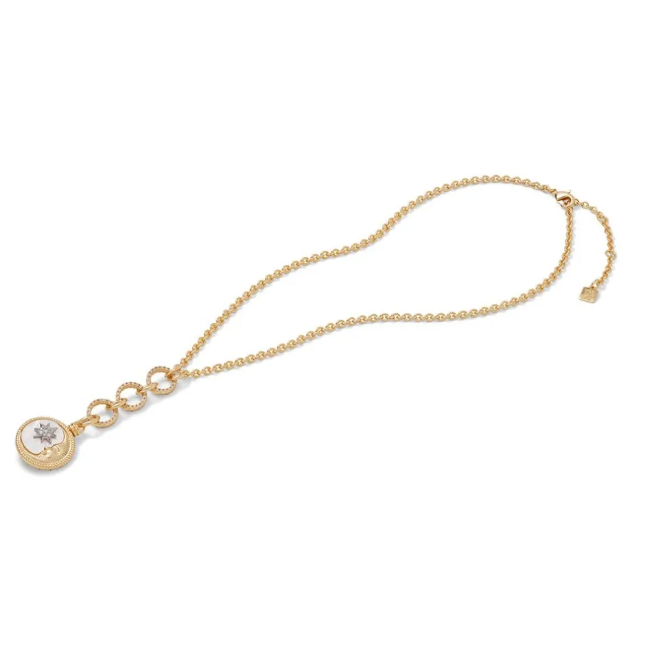 The Met Store Necklaces*Spanish Day and Night Reversible Lariat Pendant Necklace