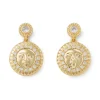 The Met Store Earrings*Spanish Day and Night Sun Drop Earrings