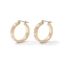 The Met Store Earrings*Star Hoop Earrings