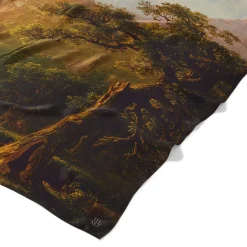 The Met Store Scarves & Wraps*Sublime Landscapes Durand Oversize Oblong Silk Scarf