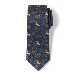 The Met Store Small Accessories*Unicorn in a Garden Silk Necktie