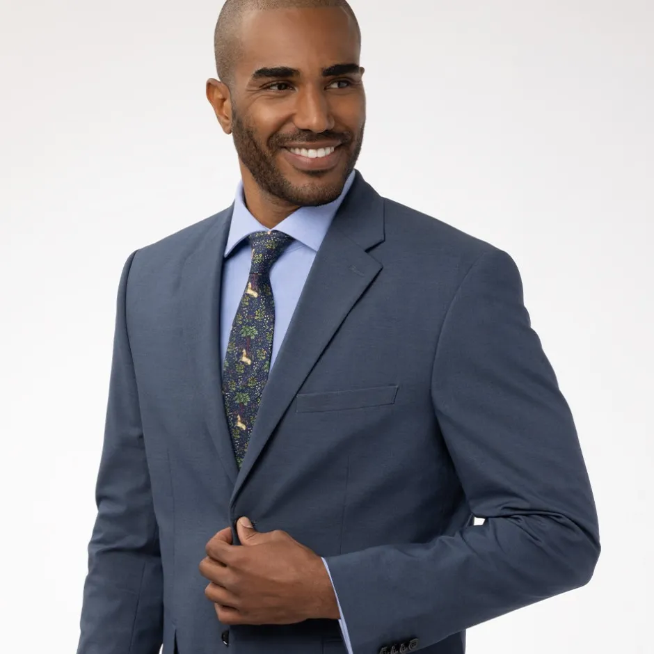 The Met Store Small Accessories*Unicorn in a Garden Silk Necktie