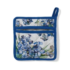 The Met Store Tableware*Van Gogh Irises Pot Holder and Oven Mitt Set