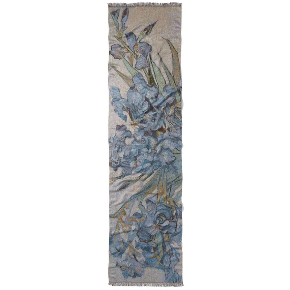 The Met Store Scarves & Wraps*Van Gogh Irises Wool-Blend Shawl