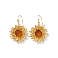 The Met Store Earrings*Van Gogh Sunflower Drop Earrings