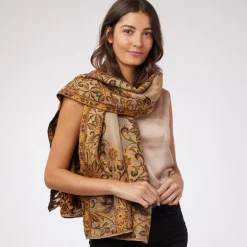 The Met Store Scarves & Wraps*Victorian Foliate Jacquard Shawl