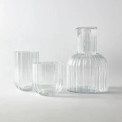 The Met Store Tableware*Vignelli Double Old-Fashioned Glass