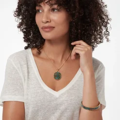 The Met Store Bracelets*William Morris Blackthorn Enamel Bangle