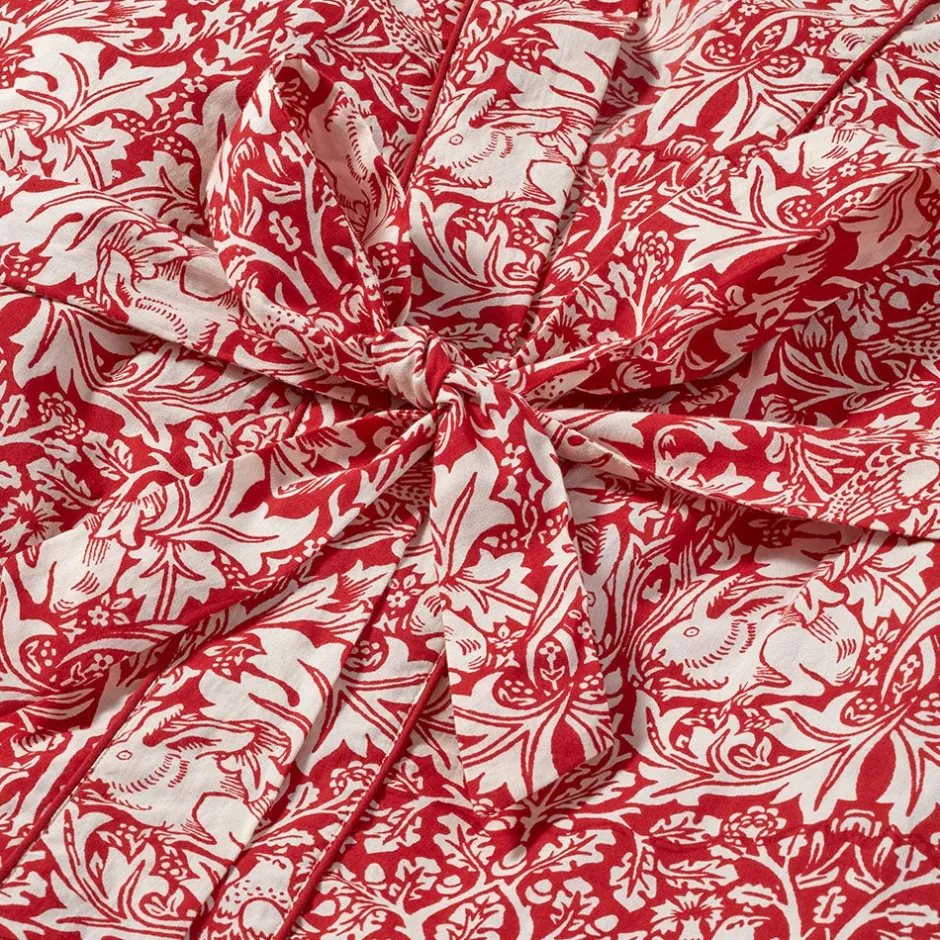 The Met Store Clothing*William Morris Brother Rabbit Unisex Cotton Robe